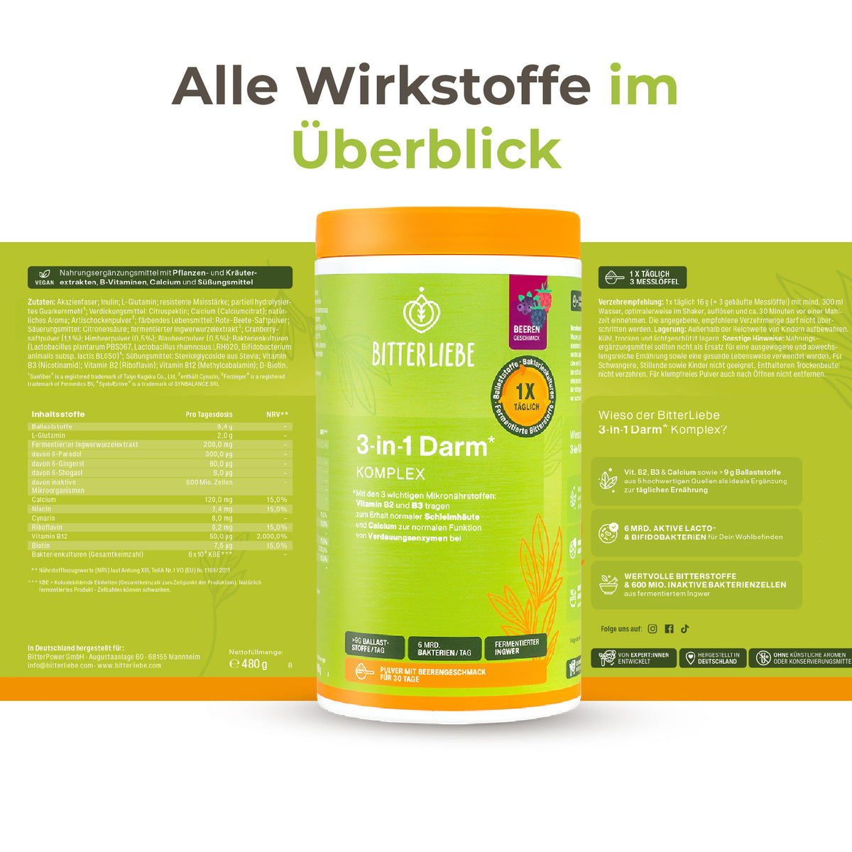 3-in-1 Darm* Komplex