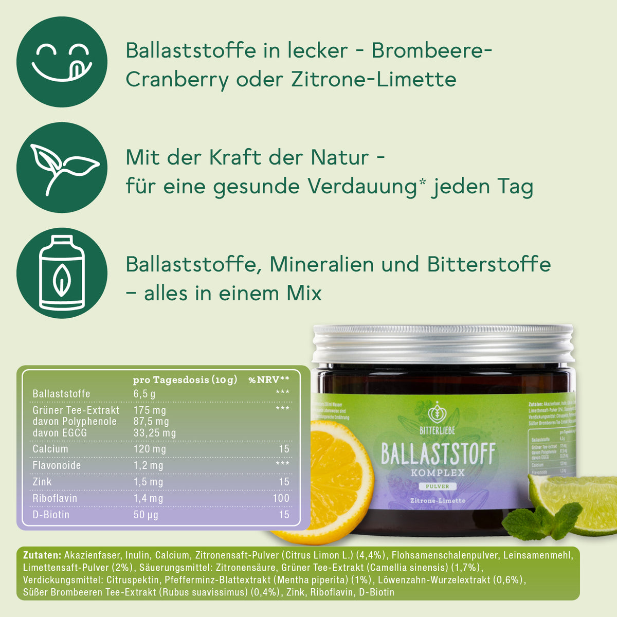 Darm-Aufbau Paket