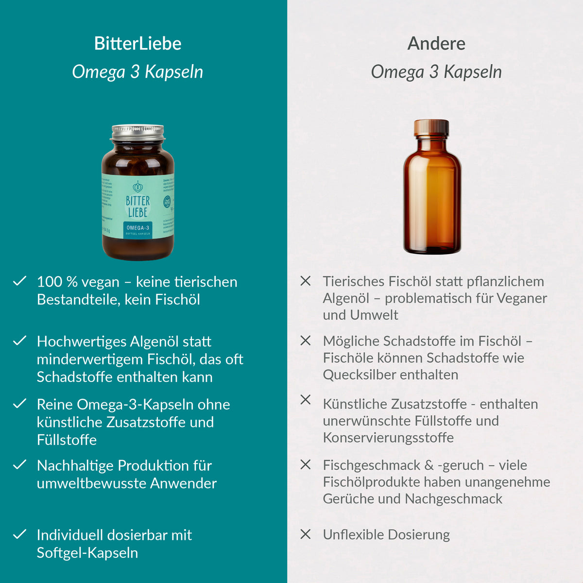Vegan Omega-3 Kapseln