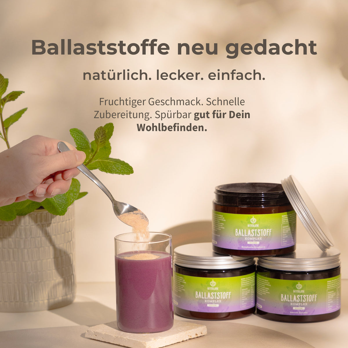 Ballaststoff Komplex mit Geschmack