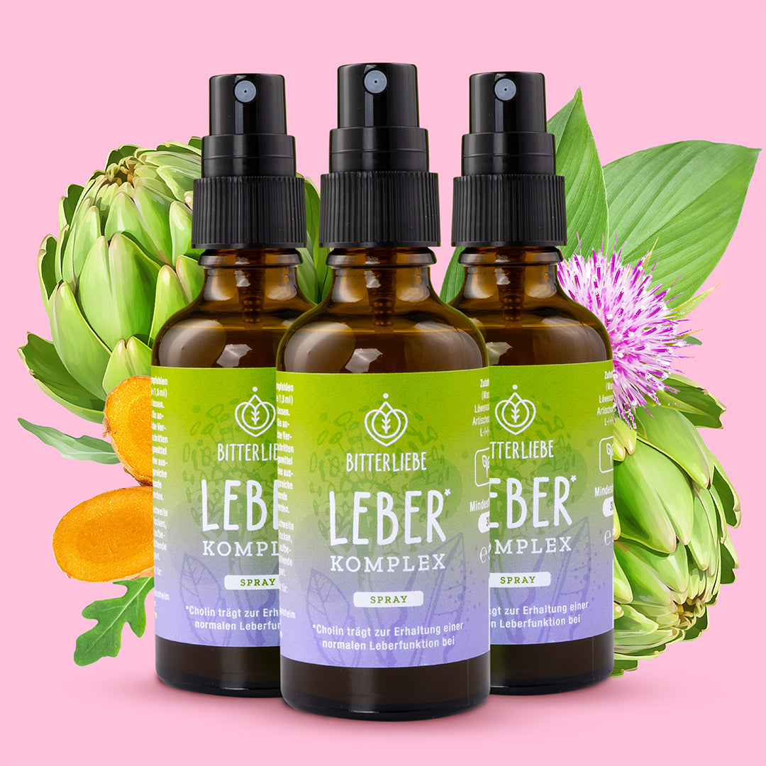 BitterLiebe Bitter Leber* Komplex - 3-Monats-Set (150ml)